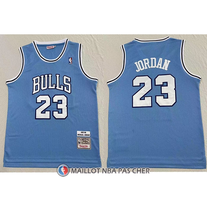 Maillot Chicago Bulls Michael Jordan NO 23 Mitchell & Ness 1997-98 Bleu1